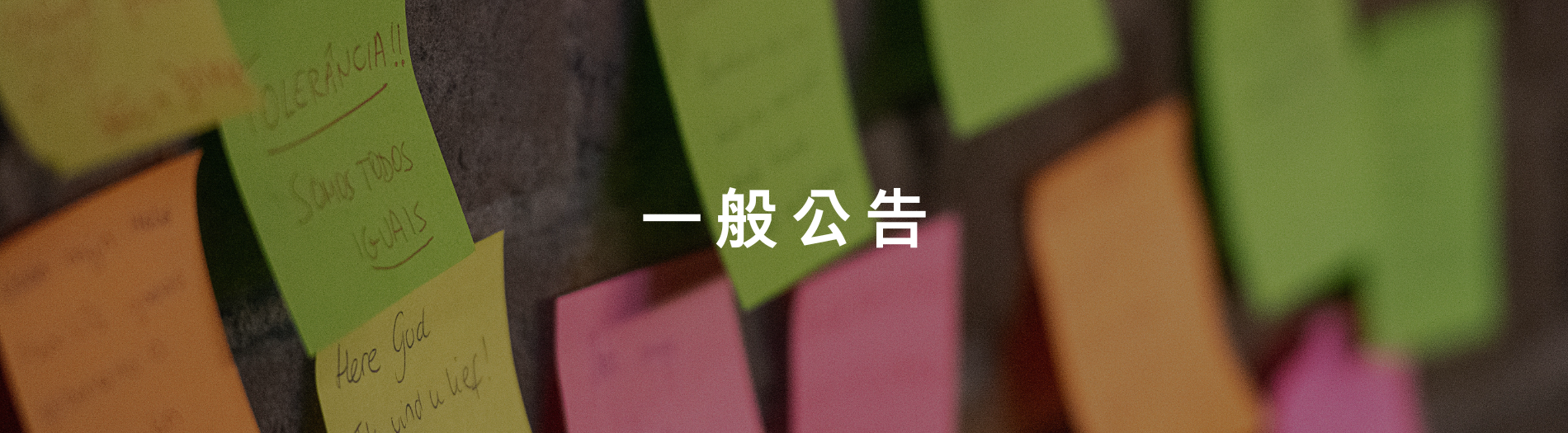 一般公告